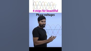 How to draw 3 phase voltages
