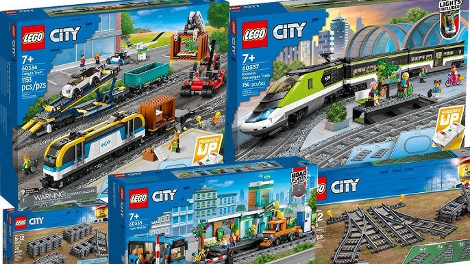 Lego City Freight Train 60336 Unboxing, Build, and Review! 