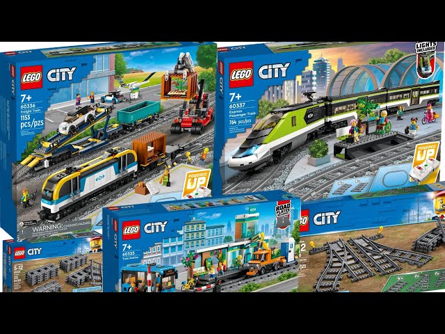 Combining Every New Lego Train Set Available TODAY! 