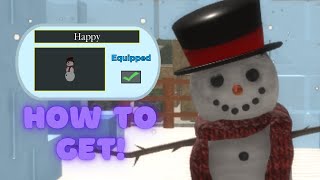 HOW TO GET THE SECRET HAPPY SKIN INSIDE OF PIGGY BOOK 2 BUT 100 PLAYERS WINTER HOLIDAY BUNNY MOD!!!