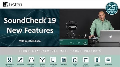 SoundCheck 19 New Features