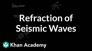 Refraction of seismic waves | Cosmology & Astronomy | Khan Academy