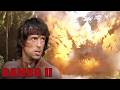 Rambo Hijacks a Helicopter | Rambo: First Blood Part II | Sylvester Stallone