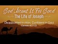 Disappointed in Man, Confident in God
