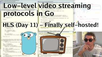Low-level streaming protocols in Go: HLS (Day 11) - Finally self-hosted!