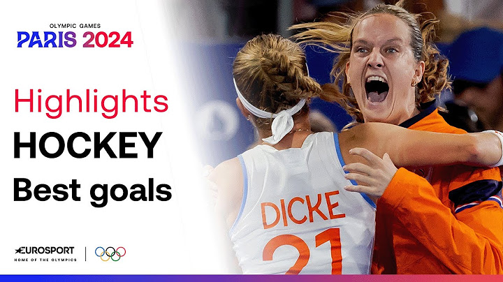JO PARIS 2024 - Le Top 5 des plus beaux buts en hockey sur gazon