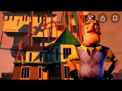 Привет сосед 3 акт прохождения 3 часть ( достал лом ! ) - YouTube
