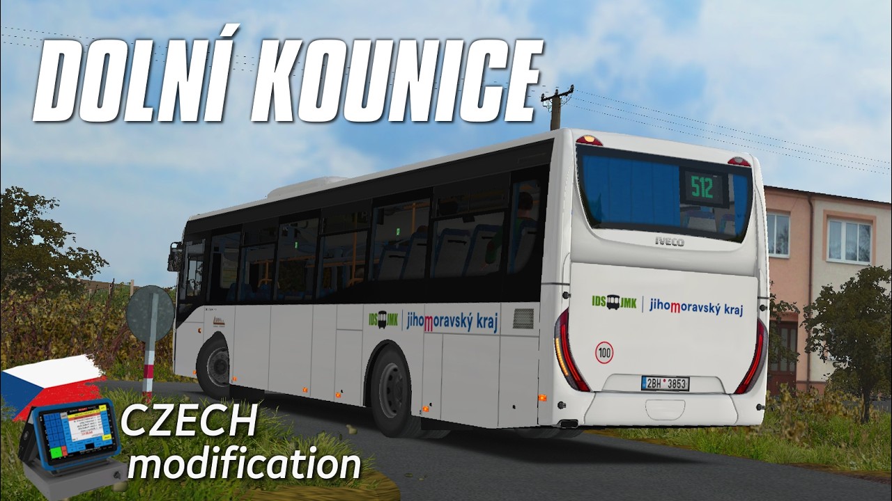 OMSI 2 #204 - 🇨🇿 úprava na Crossway LE! Dolní Kounice v NOVÉM kabátu + 🔊 hlášení!
