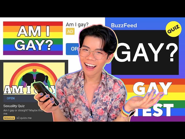 Am I Actually GAY? Taking LGBT Quizzes to see if they can guess my