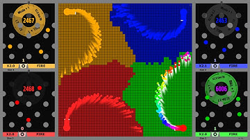 Multiply or Fire with Roulette #1 - Algodoo Marble Race