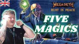MEGADETH - Five Magics [British Bassist's First Time Hearing]