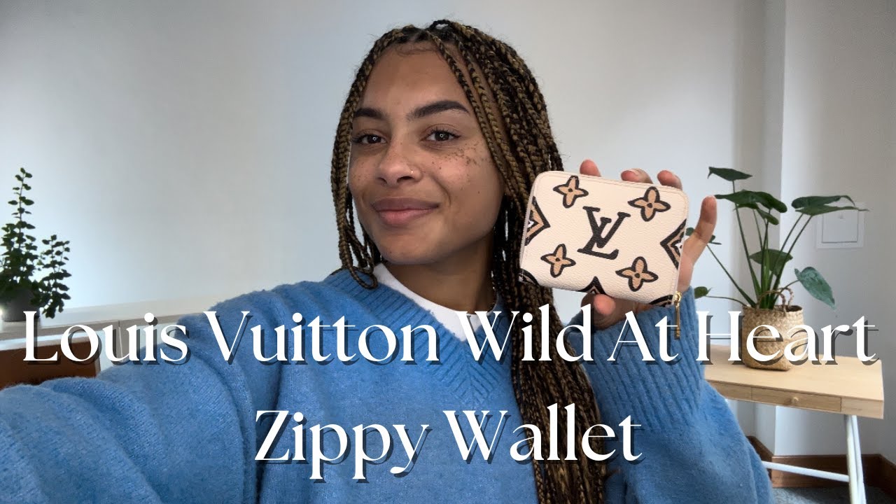 Louis Vuitton Wild At Heart Zippy Wallet Review - YouTube