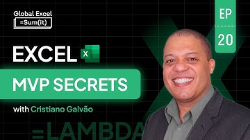 Introducing the Advanced Formula Environment | Excel MVP Secrets with Cristiano Galvão — Part 2