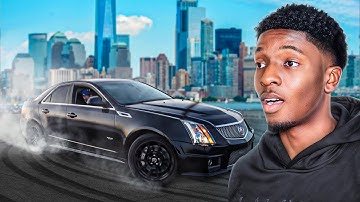 Drifting 850HP CTS-V Through the City... (Donuts, Pulls & Drifting)