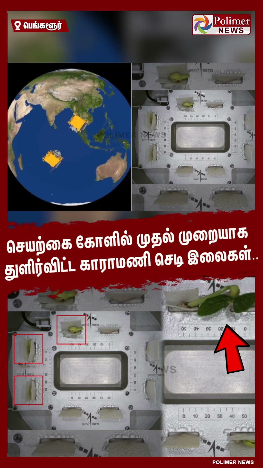 உலக நாடுகளை திருப்பி பார்க்க வைத்த இஸ்ரோ..!! #shorts | #plant | #isro