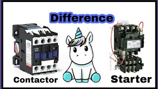 Detailed Main difference between contactor and starter ? Profile