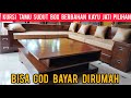 Kursi tamu sudut box kayu jati