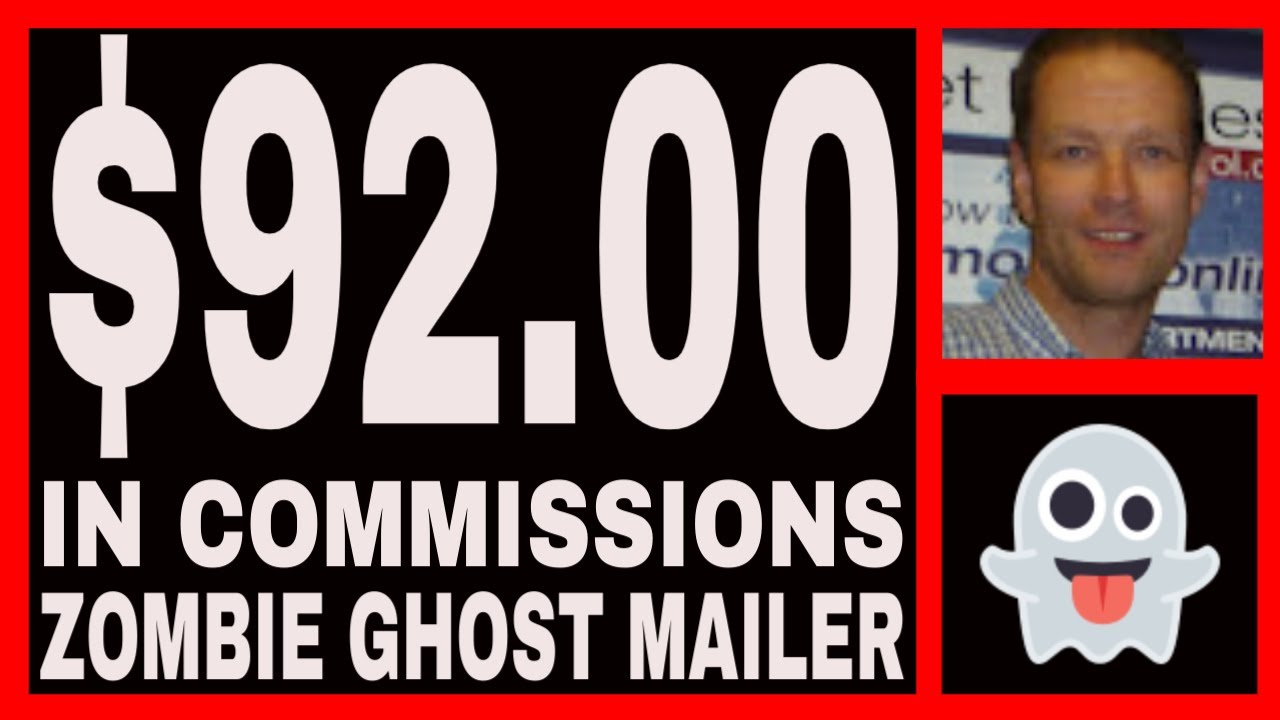 [NEW] Zombie Ghost Mailer Review - $92.00 In Commissions - No Monthly Costs.