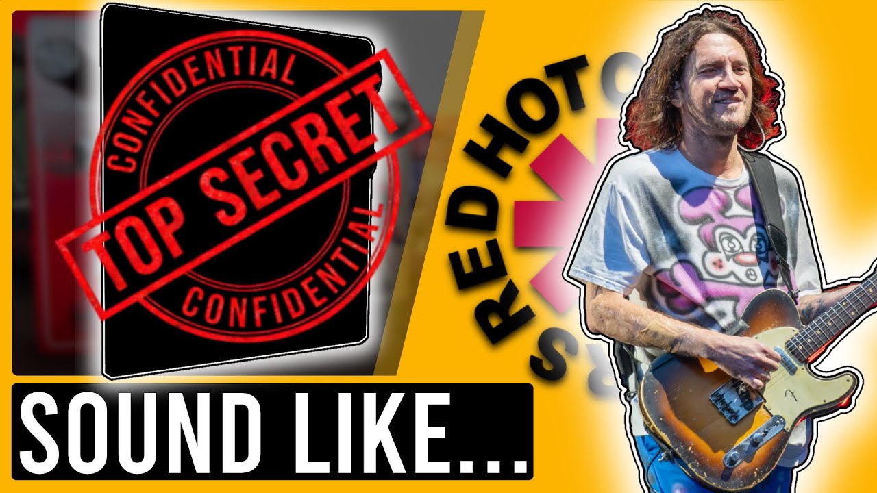 Секретная педаль "Оружие" для John Frusciante - "Красный острый перец чили"!