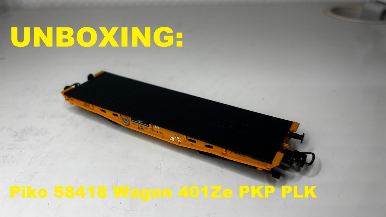 UNBOXING: Piko 58418 Wagon 401Ze PKP PLK