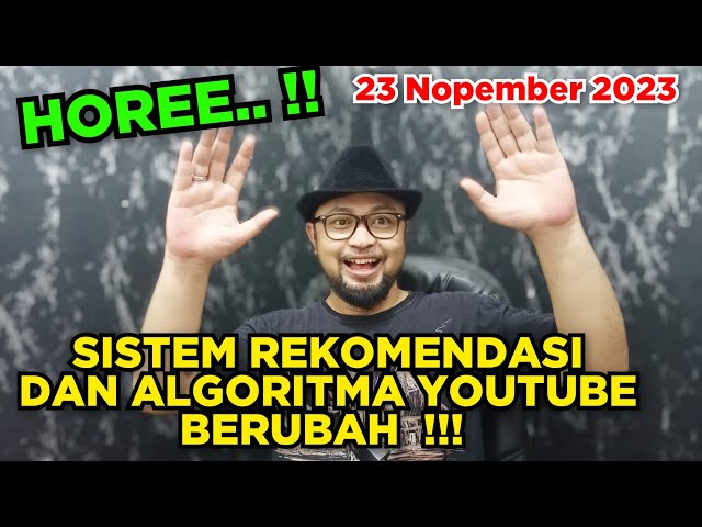 SISTEM REKOMENDASI VIDEO YOUTUBE SUDAH BERUBAH  #rekomendasiyoutube class=