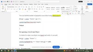 JavaScript - Objects|Tech_Knowledgey