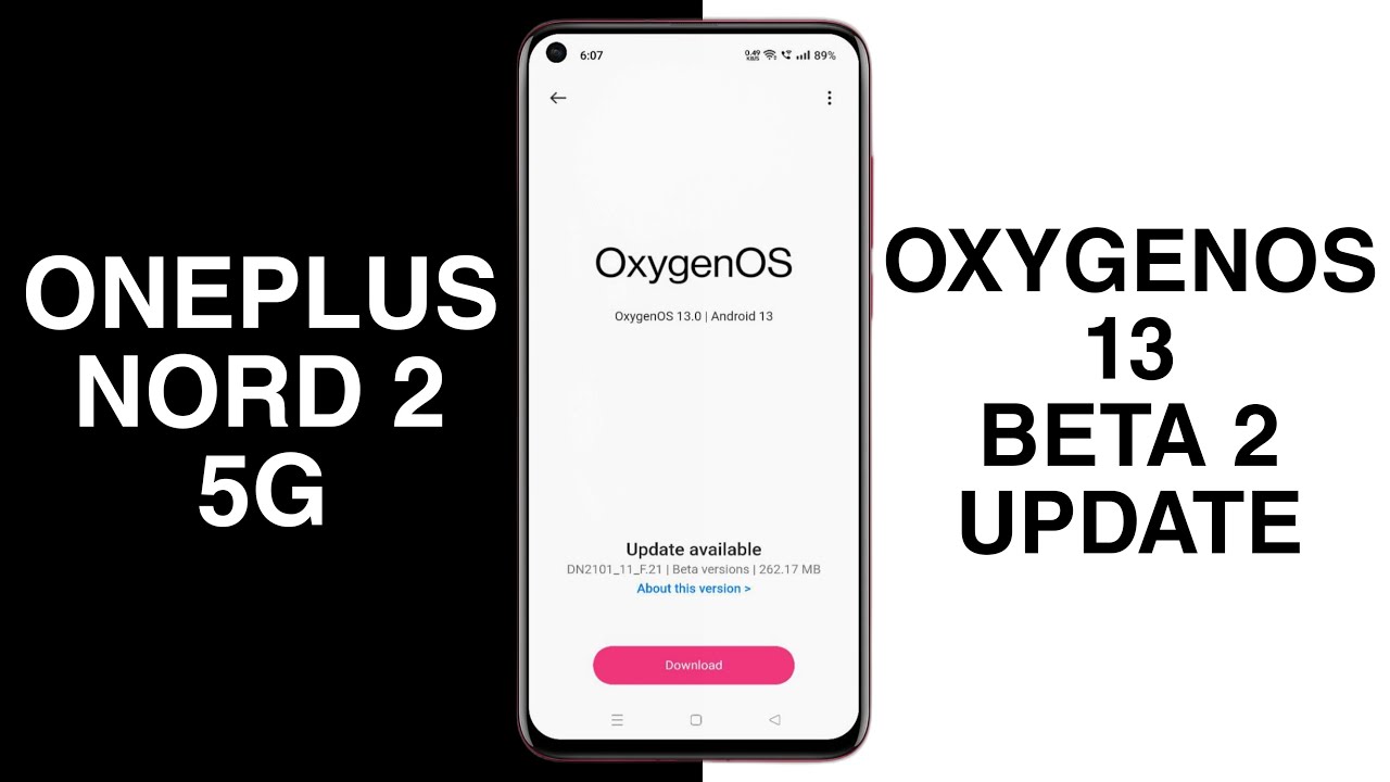 OnePlus Nord 2 OxygenOS 13 Beta 2 Update - YouTube