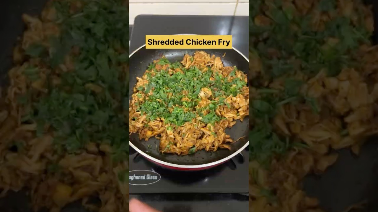 Pulled Chicken Stir- Fry || चिकन किस भाजी |Healthy Food 
