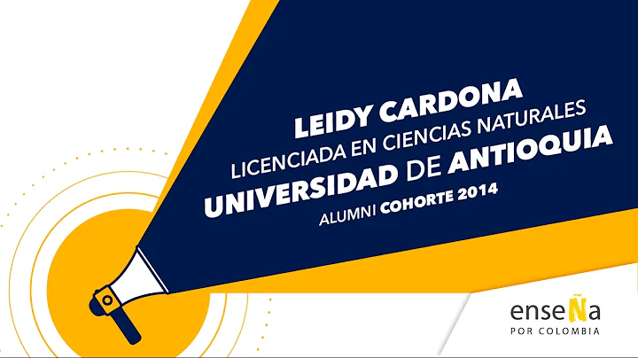 Leidy Cardona, de multiplicadora a Alumni