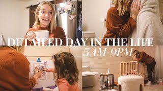 DETAILED DAY AS A STAY AT HOME MOM // my average 5am9pm