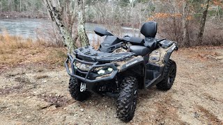 Riding the Trails with the CanAm Outlander: A Thrilling Adventure! pt1