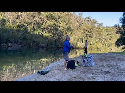 Packraft with a Brompton folding bike in Australia