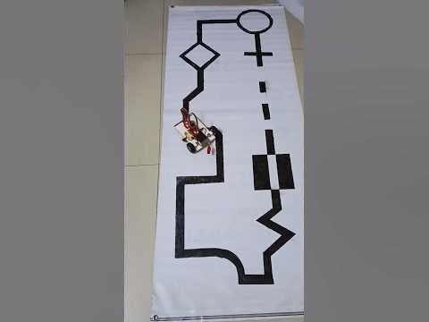 Autonomous Line Following Robot LFR with Arduino Nano #linefollower # ...