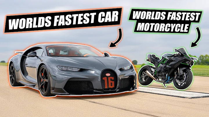 World’s Fastest CAR vs. World’s Fastest Motorcycle!