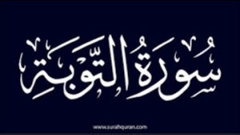 ما تيسر من سورة التوبة بصوت القارئ محمد طارق