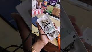 6 modular surface box 16 ampere socket 2.  16 amp switch1.   20 ampSP mcb 1 #mcb #electronic