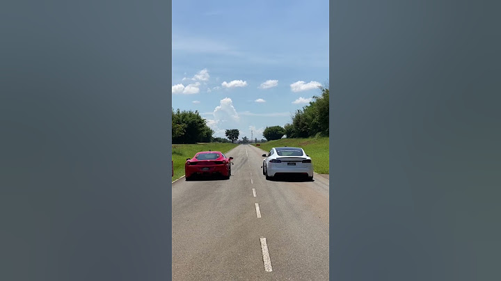 FERRARI E TESLA NO ARRANCADÃO! #Shorts
