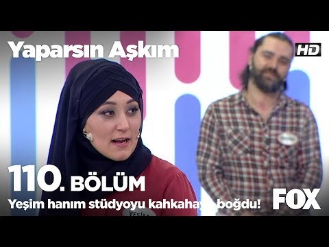 Yeşim hanım stüdyoyu kahkahaya boğdu! Yaparsın Aşkım 110. Bölüm