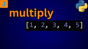 Write A Python Program To Multiply All The Numbers In A List