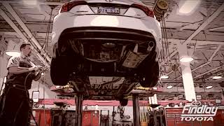 Where does my car go in service?