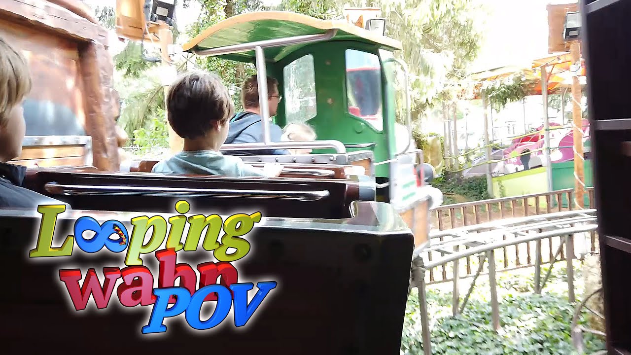 Loopingwahn POV: Goldmine Express Attractiepark de Waarbeek - Powered Coaster Onride in 4K