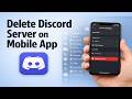 How To Delete Discord Server On Mobile (2026)