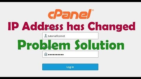 IP Address has Changed  || cPanel || GoDaddy || Problem Solution