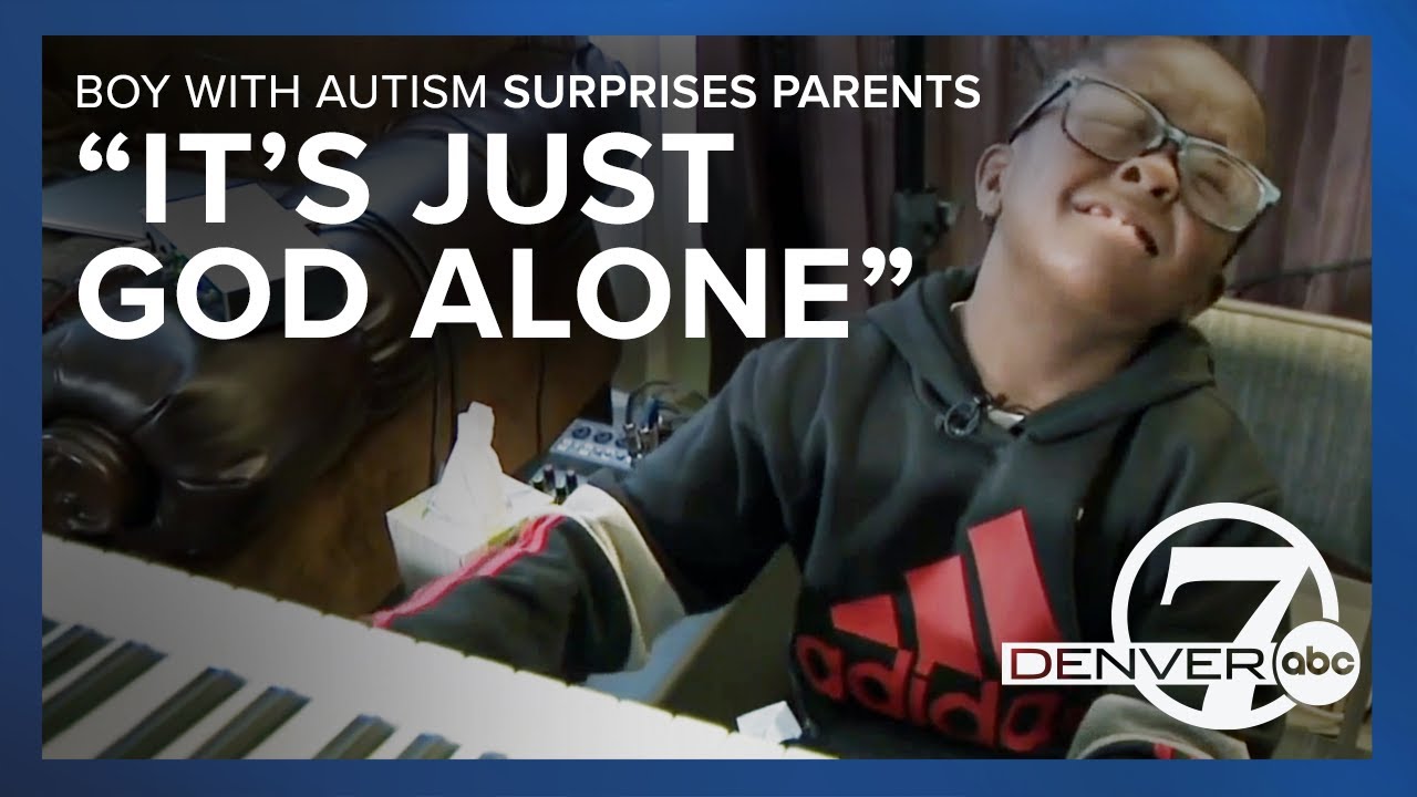 Boy with autism surprises parents with musical 'miracle' - YouTube