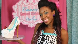 Timmery's Sweet Stiletto Sundae Tutorial - DIY Shoe Revamp