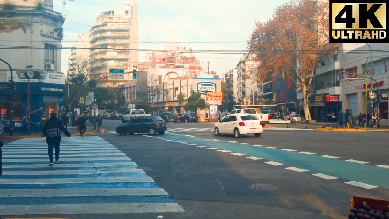 BUENOS AIRES - BARRIO de PALERMO - VILLA CRESPO - Avenida Scalabrini Ortiz ✅ Walk Tour 2023 [4K]