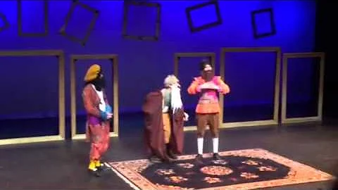 Daniel as old man in Would Be Gentleman