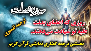 ترجمه نمایشنامه ای سوره فصلت : شهادت اعضای بدن در قیامت – لحظه‌ای که هیچ رازی پنهان نمی‌ماند!"
