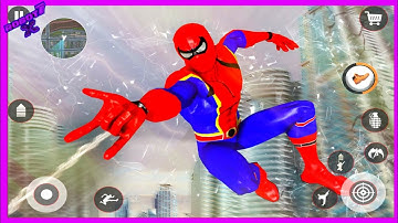 Flying Robot Hero: Flying Superhero Robot Rescue Android gameplay