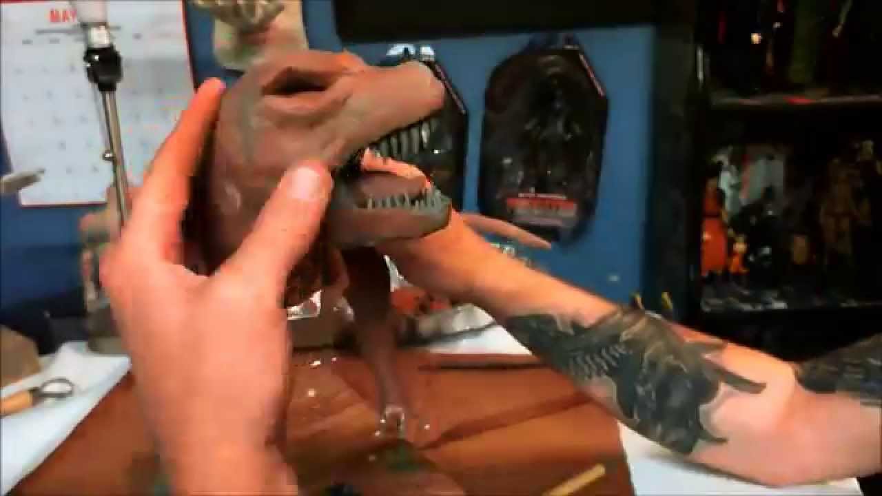 Rex Making Making A T-Rex Part-1 - YouTube
